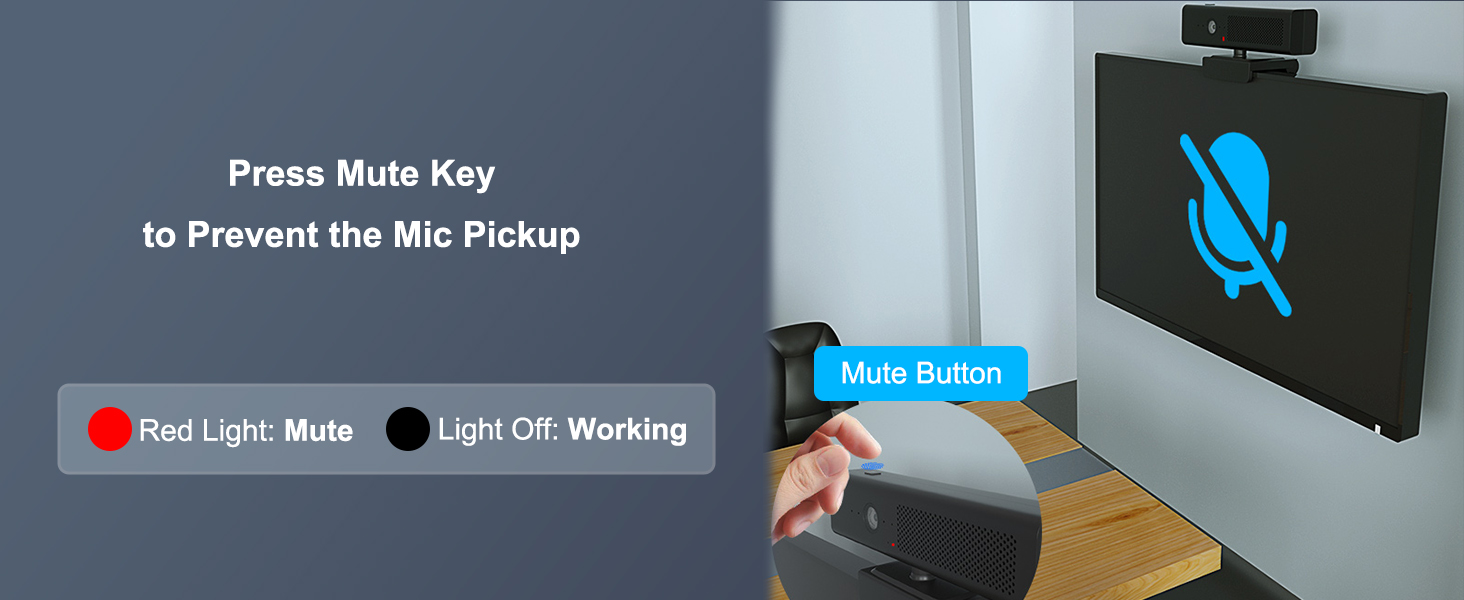 speaker and camera for computer