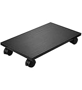 YuPinDiZu CPU Stand Computer Tower Stand Cart Floor PC Stand CPU Holder with 4 Caster Wheels Unde...