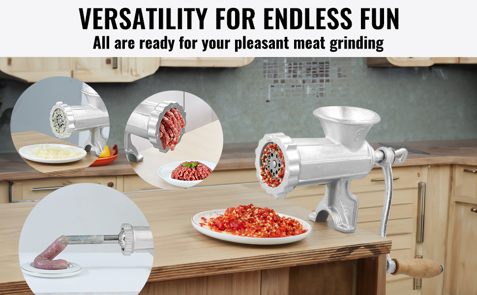 hand crank meat grinder