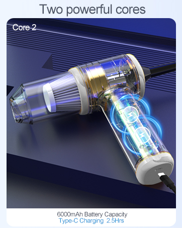 4-IN-1 Handheld Vacuum Cordless for Car Home