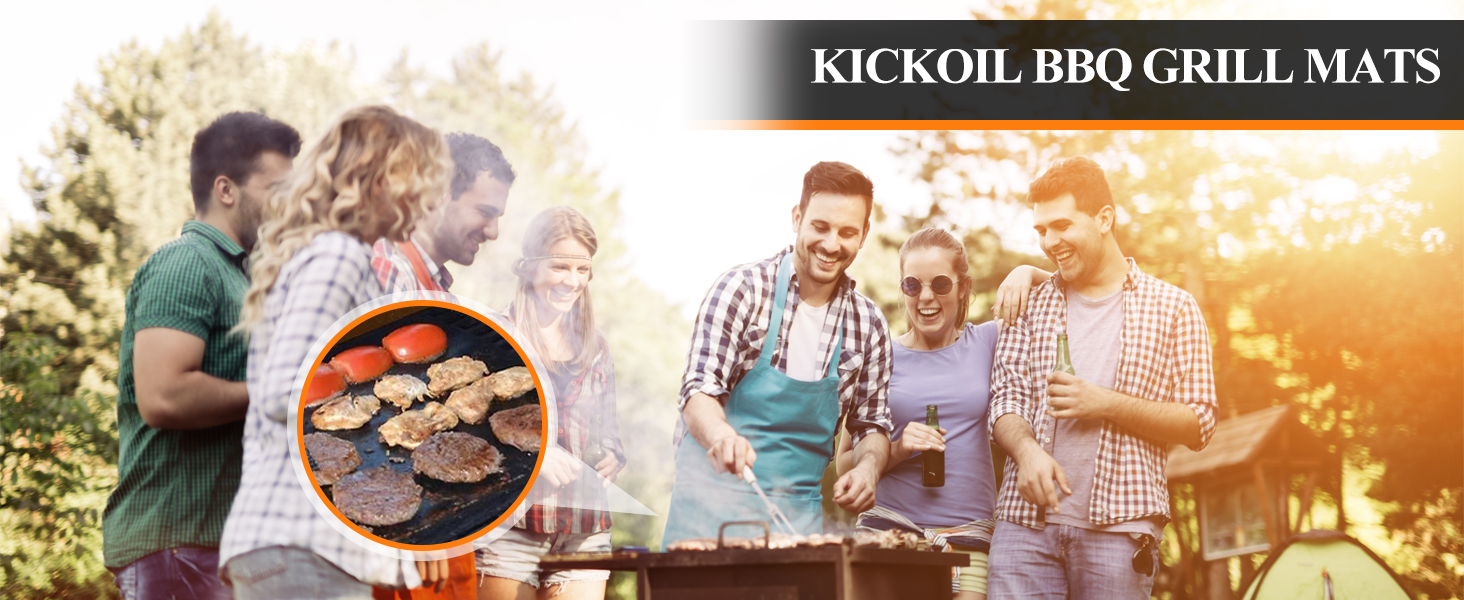 BBQ grilling mat