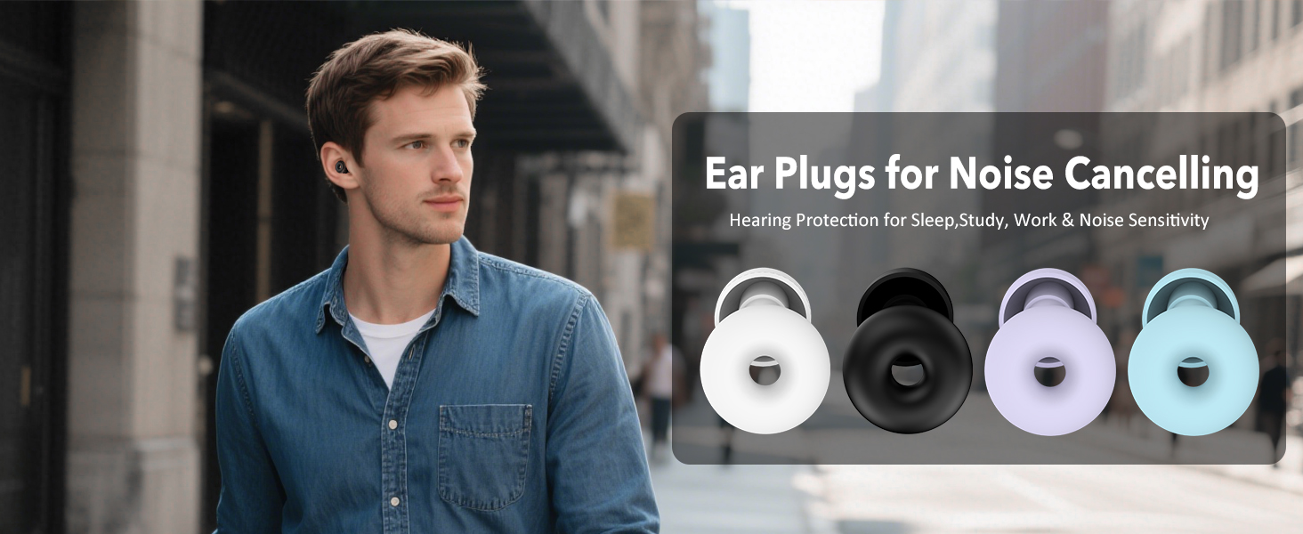 Ear plugs for noise cancelling