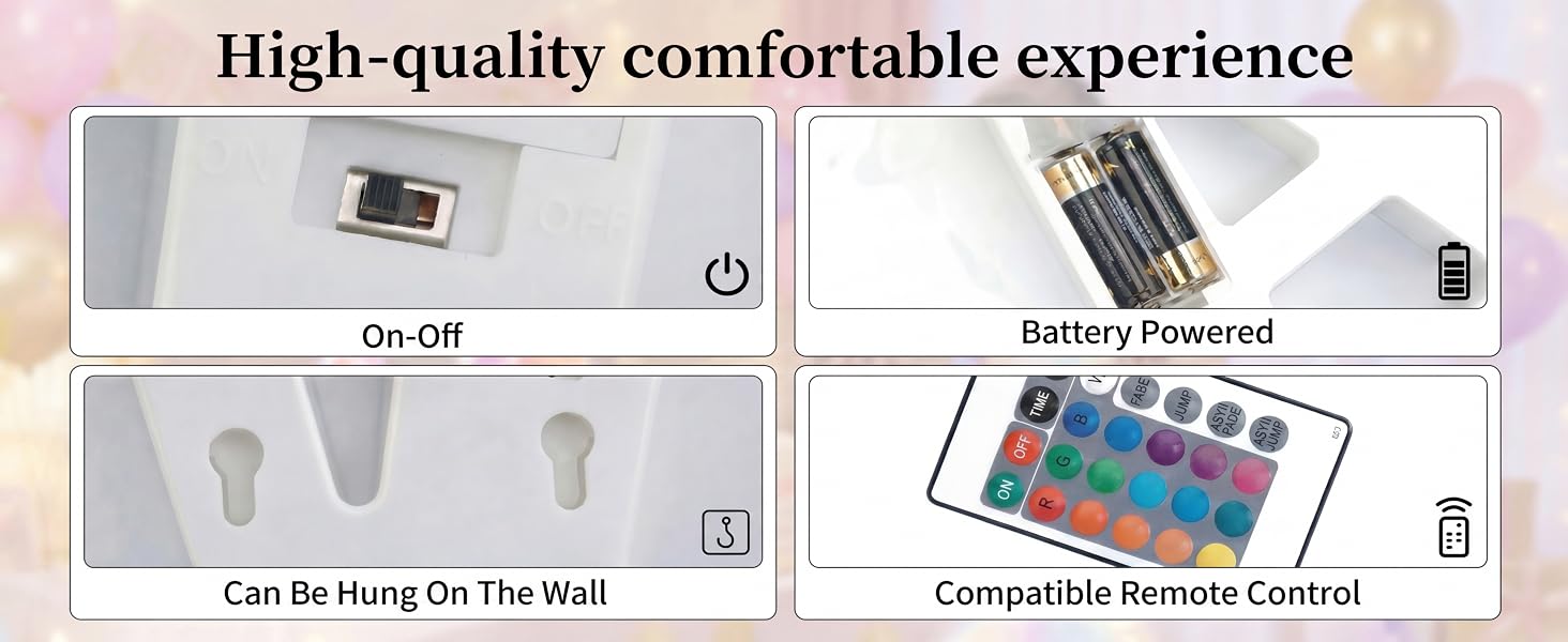 High-quality comfortable experience