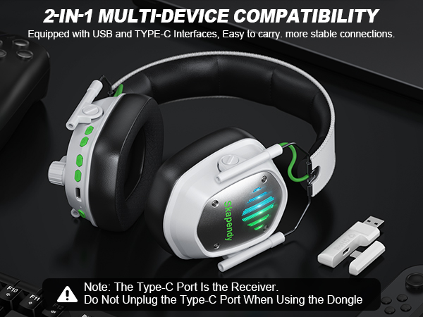 SKAPENDY VK81 Wireless Gaming Headset