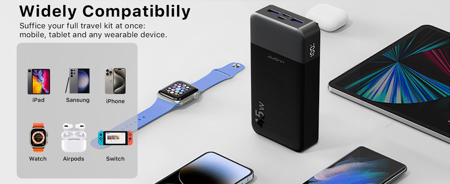 power bnak portable charger 20000mah usb power bank power banks