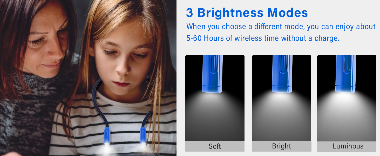 neck book light