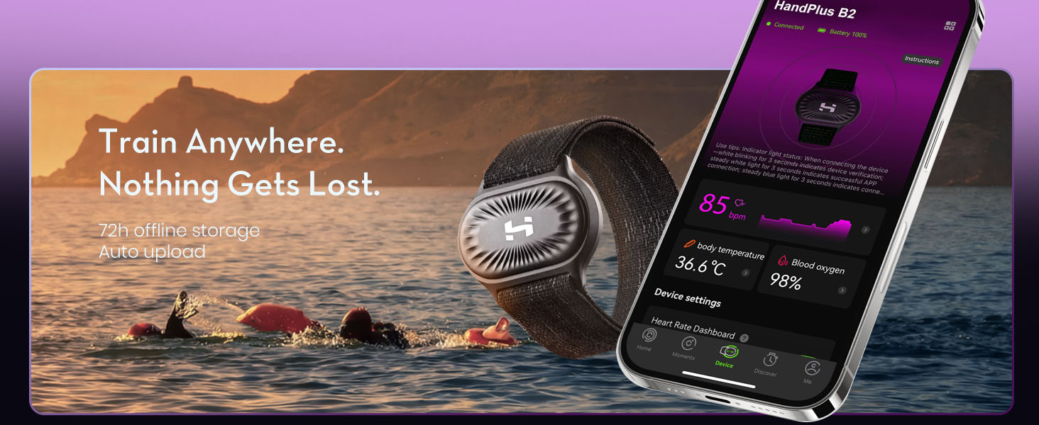 HandPlus holoswim polar h10 heart rate monitor chest strap garmin wrist armband fitness trackers