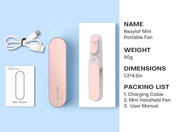 mini handheld fan