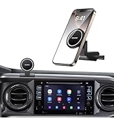 iGoevo 360° Rotating Magnetic Phone Mount for Toyota Tacoma 2016-2023 Dashboard - Secure Hold?|?D...