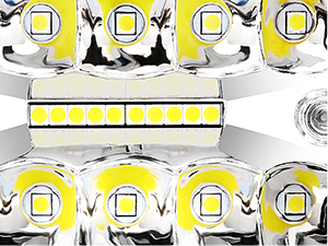 4 Inch 60W LED Pods with 2 Inch Tow Hitch Mounting Brackets