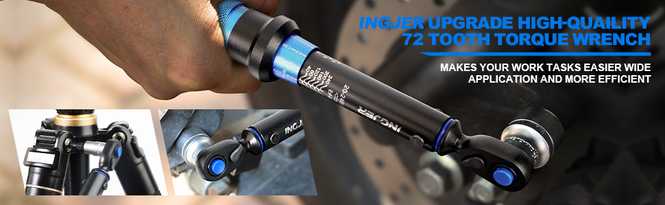 Close-up of black tactical rifle components with blue accents, showing rail mounting system and accessories against dark background.