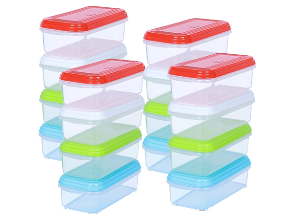 120ml,small,food,snack,pots,storage,containers,freezer,microwave,dishwasher plastic,tubs,airtight