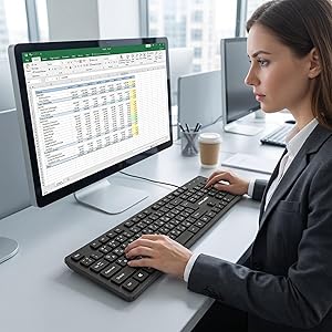 Keyboard for financial personnel
