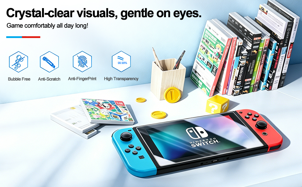 oled switch screen protector