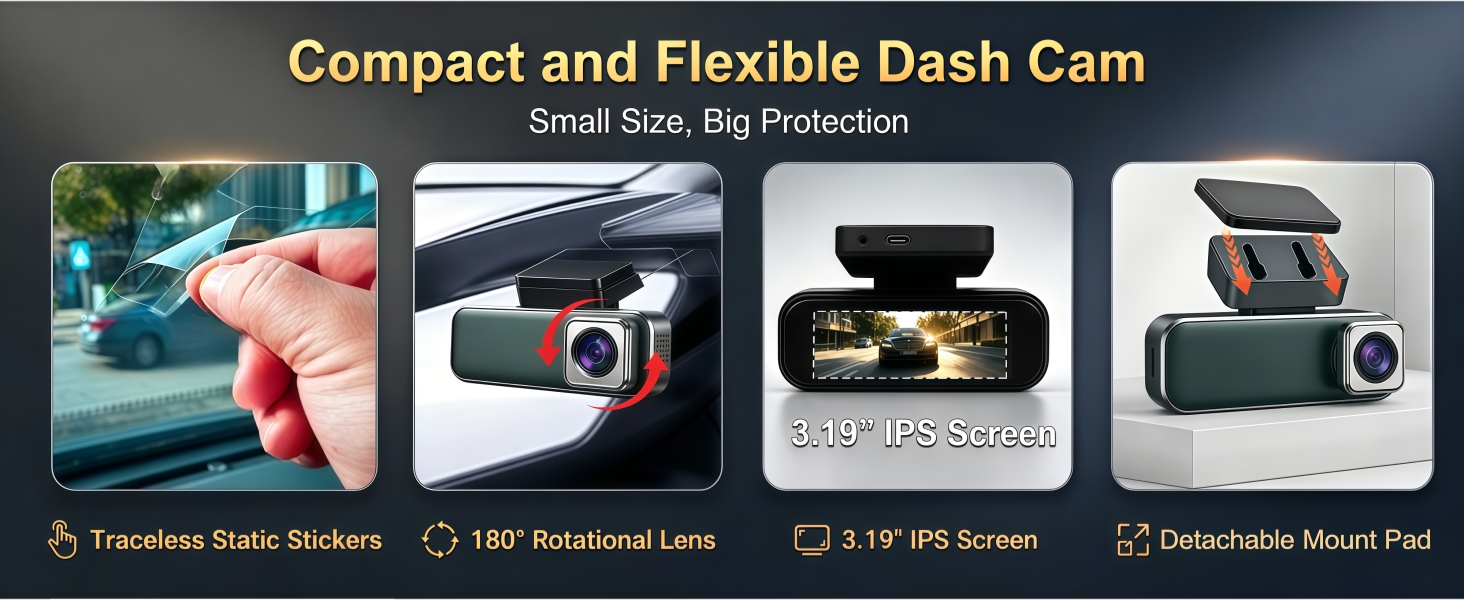 Compact Dash Cam