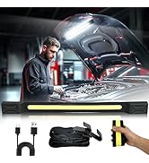 CLAKAP Underhood Work Light, 2600LM High Bright 5000mAh Rechargeable Magnetic LED Work Lights for...