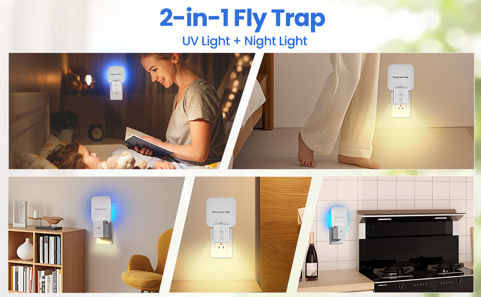 Fruit fly traps for indoors