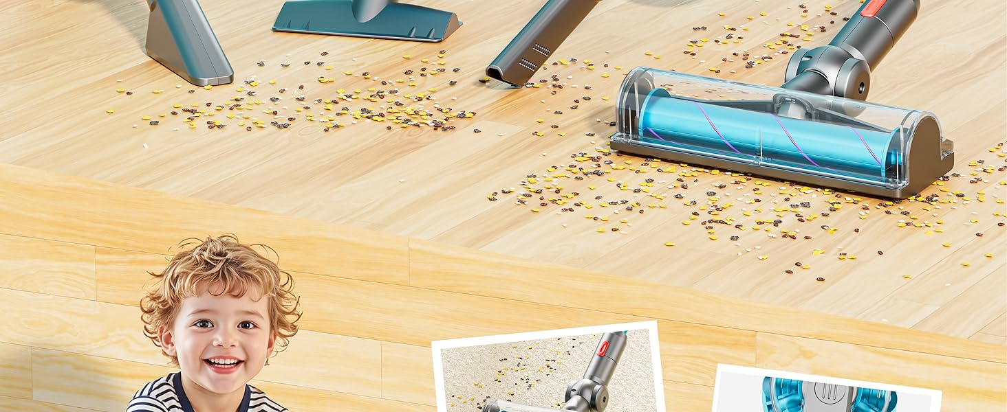 kids vacuum main functions