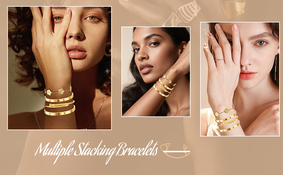Gold Bracelets for Women