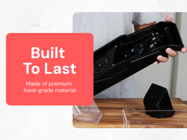 Fullstar Safe Mandoline Slicer is built to last
