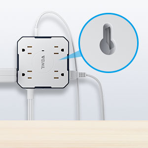 flat plug extension cord
