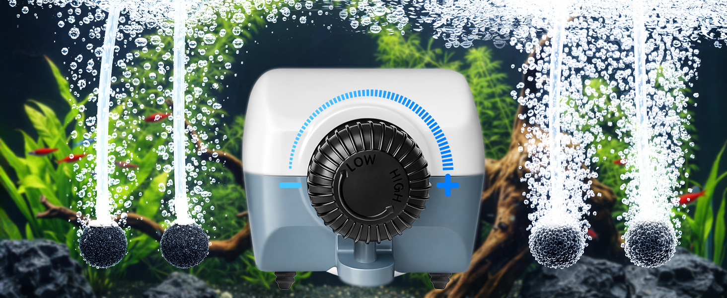 adjustable fish tank air pump