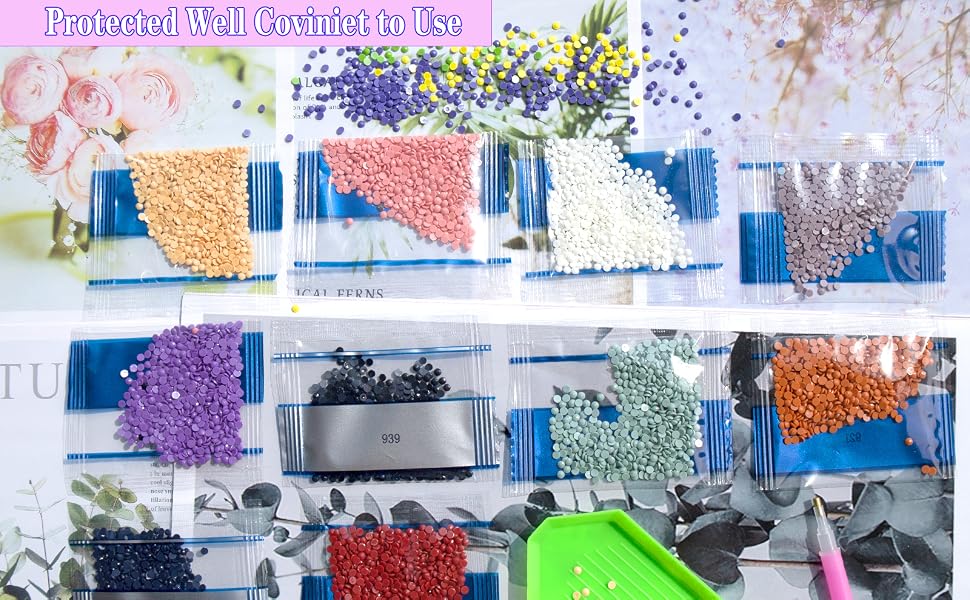 diamond art painting beads