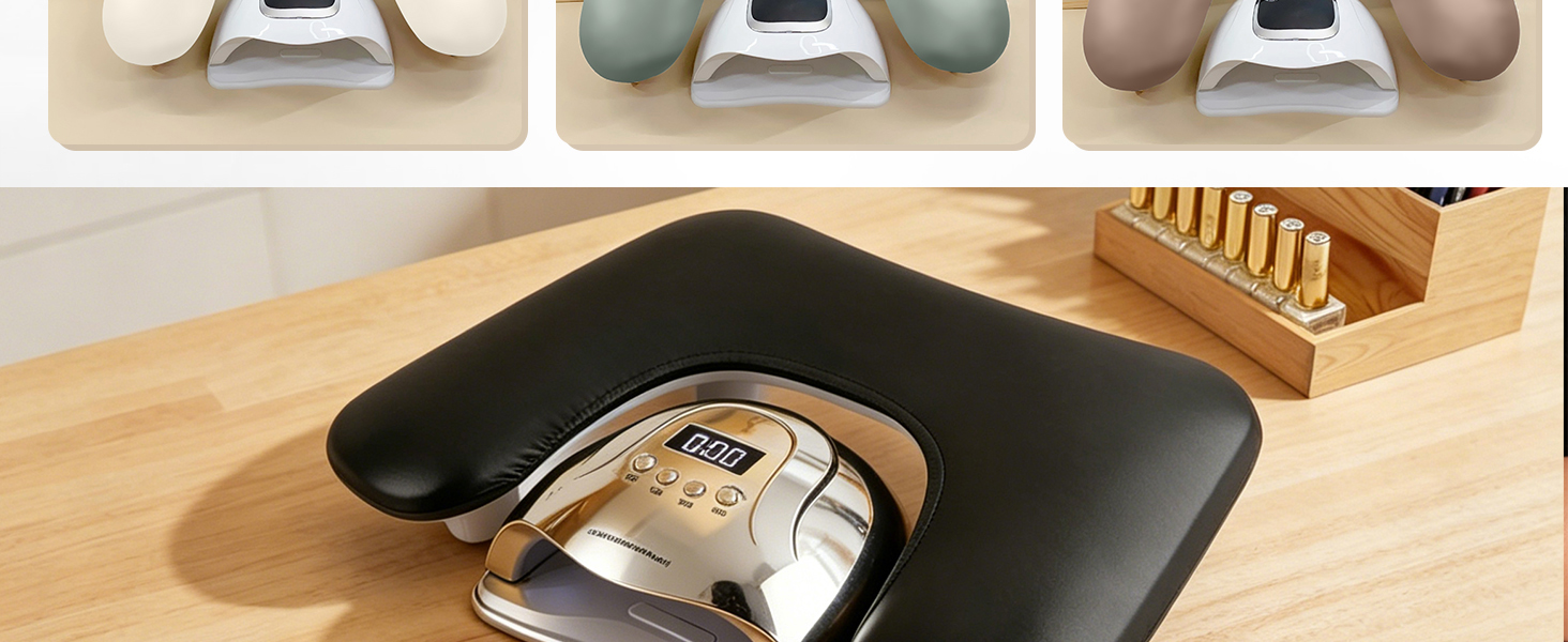 nail arm rest black 5