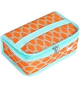 MIER Portable Thermal Insulated Cooler Bag Mini Lunch Bag for Kids, Orange