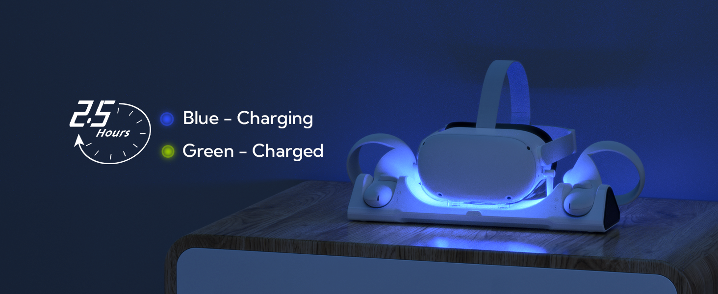 ZYBER charging station for quest 2