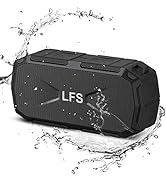 LFS IPX7 (10W) Waterproof Bluetooth Speaker, Wireless Portable Bluetooth Speaker with Hi-Quality ...