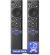 Replacement for Samsung TV Remote Control (2-Pack), Universal Remote Compatible with 4K 8K UHD Fr...