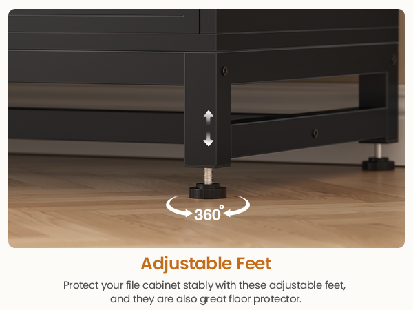 adjustable feet