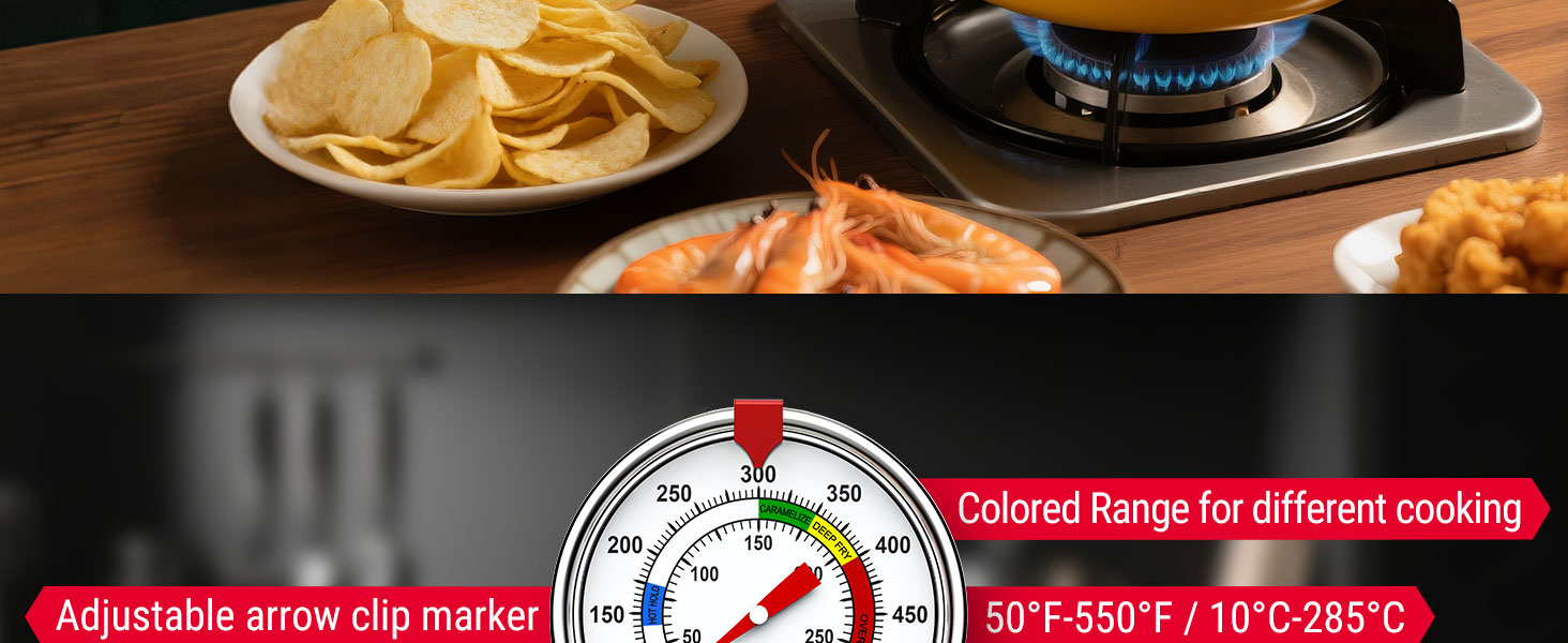 deep fryer thermometer for oil
