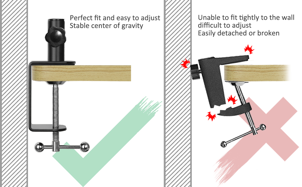 Clamp for Mic Arm Desk Mount1
