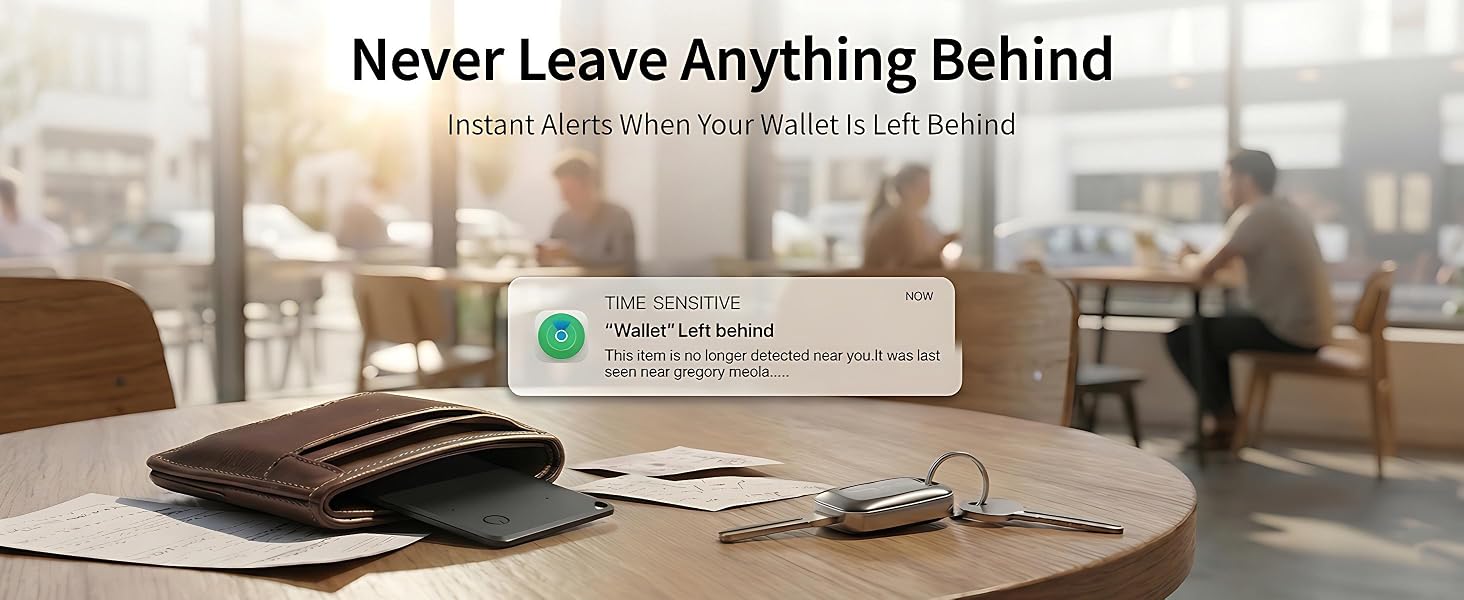 Never Leave Anything Behind