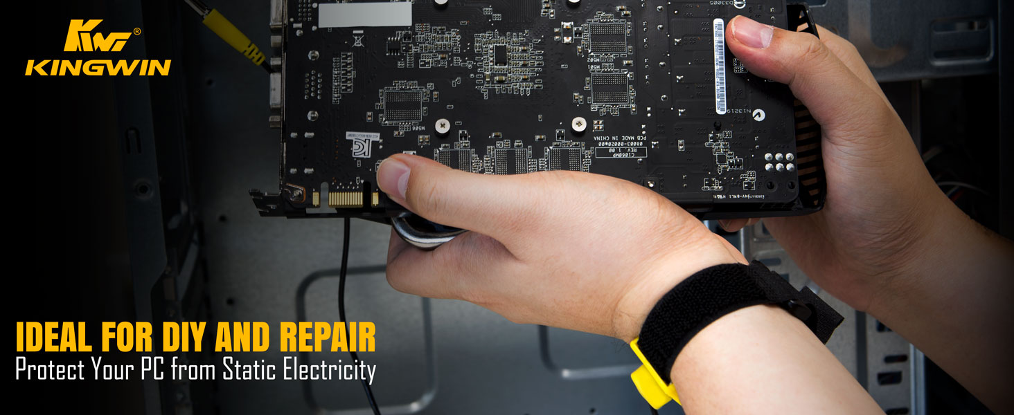 Anti static wrist strap ATS-W24Y PC build repair