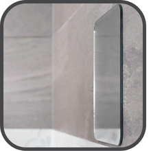 fogless shower shaving mirror antifog