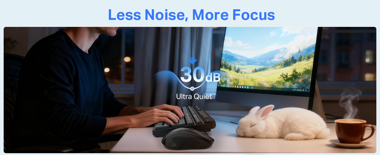 wireless keyboard and mouse combo