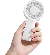 HandFan High Speed Handheld Mini Fan, Small Pocket Design Personal Fans Portable Rechargeable, 5 ...