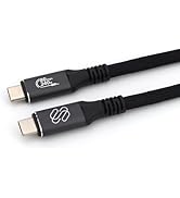 Sewell USB4 80Gbps Cable, USB-IF Certified, 240W PD, Thunderbolt 3/4 Compatible USB-C with 8K Vid...