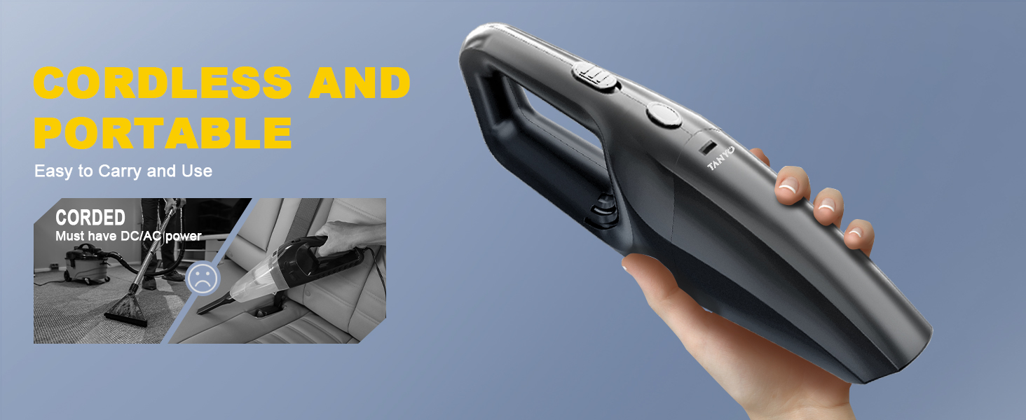 car vacuum portable cordless