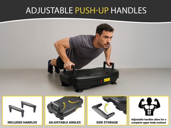 Vibration Plate Exercise Machine for Home Gym