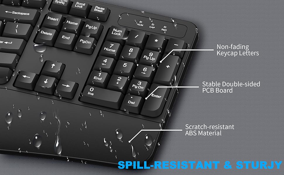 EK30 Ergonomic keyboard wired 4