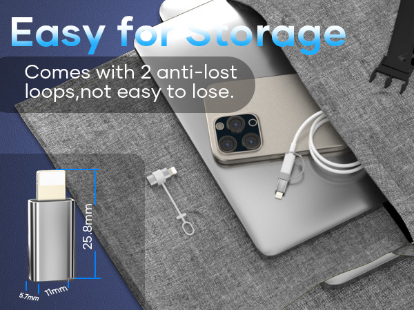  USB C to Lightning Adapter