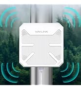WAVLINK AX3000 Outdoor WiFi 6 Repeater, Long-Range WiFi Extender/Access Point/Router with Dual Ba...