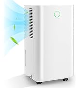 ARLIME 2000 Sq. Ft Dehumidifier, Large Room Smart Dehumidifier w/ 3 Modes, 2 Speeds &amp; 24H Timer, ...