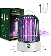 2 in 1 Bug Zapper Indoor Electronic Mosquito Zapper USB Rechargeable Mosquito Trap, Outdoor Fruit...
