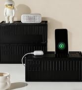 [142Pcs] Cable Management Kit with Cable Box