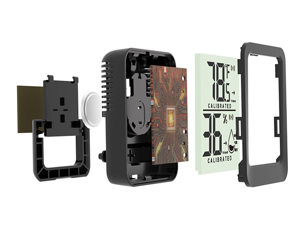 thermometer and humidity gauge